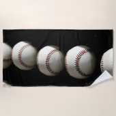 Serviette De Plage Baseballs (Devant)