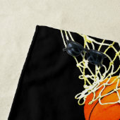 Serviette De Plage Basket-ball I Love (En situation)