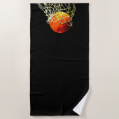Serviette De Plage Basket-ball I Love (Devant)