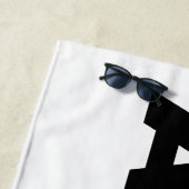 Serviette De Plage Basket d'Alison (En situation)
