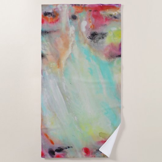 Serviette De Plage Bassin d'eau (Devant)