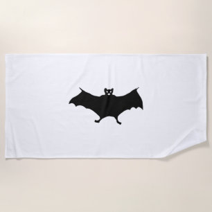 Serviette De Plage Bat Halloween