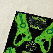 Serviette De Plage Bataille de Dart Gun (En situation)