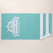 Serviette De Plage Bateau à volant Lake House (Devant)