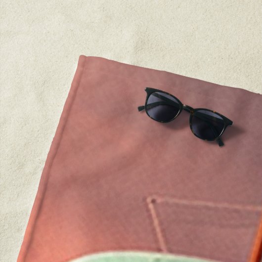 Serviette De Plage Bateau effrayant (En situation)