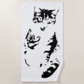 Serviette De Plage Bath Time Drame (Devant)