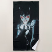 Serviette De Plage Batman Catwoman Faces of Evil Cover Illustration (Devant)