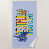 Serviette De Plage Batman | Faisons ceci (Devant)