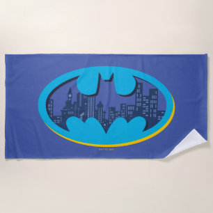 Serviette De Plage Batman   Symbole de la ville d'Arkham