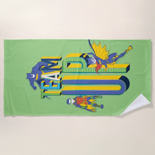Serviette De Plage Batman | Team Up (Devant)