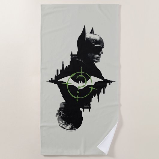 Serviette De Plage Batman & The Riddler Dual Character Graphic (Devant)