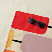 Serviette De Plage Bauhaus Abacus (En situation)