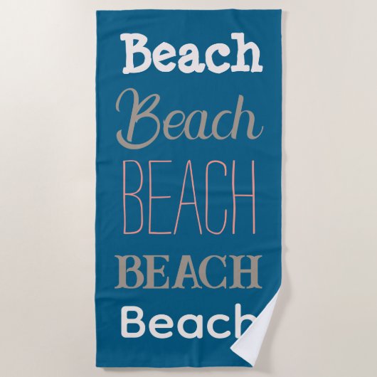Serviette De Plage Beach (Devant)