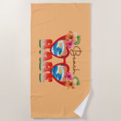 Serviette De Plage Beach Babe (Devant)