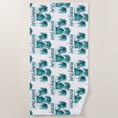 Serviette De Plage Beach Bum (Devant)