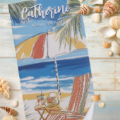 Serviette De Plage Beach Chair by the Ocean