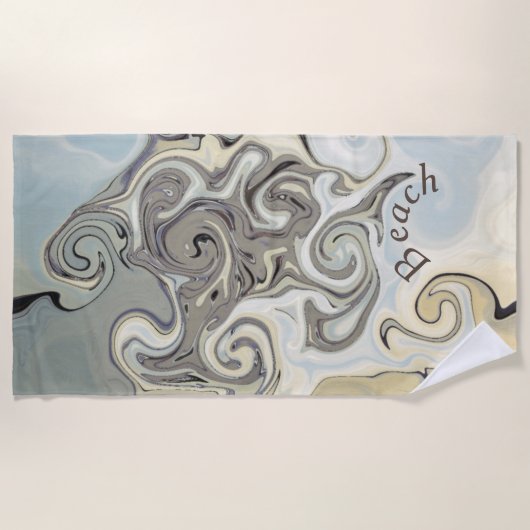 Serviette De Plage Beach design (Devant)