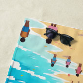 Serviette De Plage Beach Fest Beach Towel (En situation)