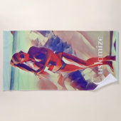 Serviette De Plage Beach Girl Thunder_Cove (Devant)