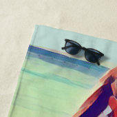 Serviette De Plage Beach Girl Thunder_Cove (En situation)