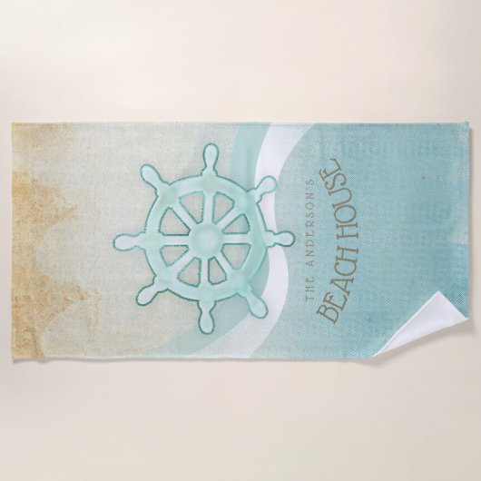 Serviette De Plage Beach House (Devant)