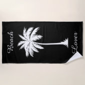 Serviette De Plage Beach Lover (Devant)