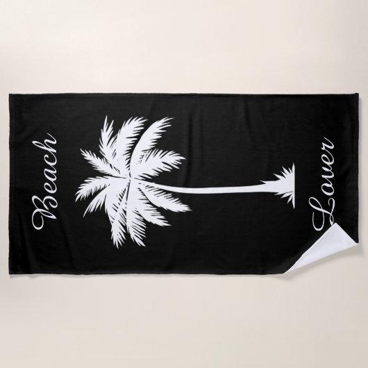 Serviette De Plage Beach Lover (Devant)