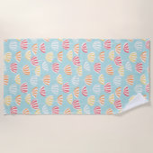 Serviette De Plage Beach Parasol Summer (Devant)