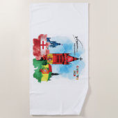 Serviette De Plage Beach Towel (Devant)