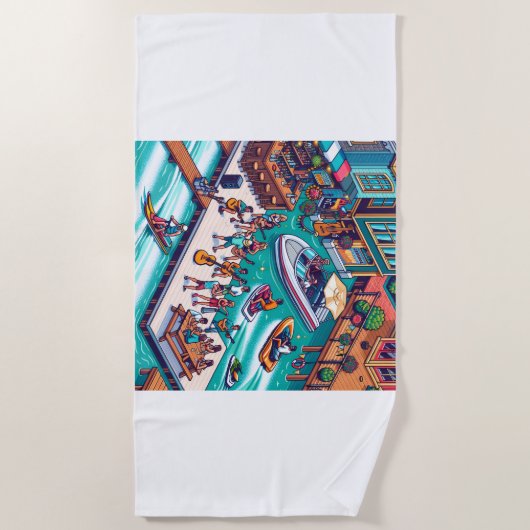 Serviette De Plage Beach Towel (Devant)