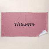 Serviette De Plage Beach Towel (Devant)