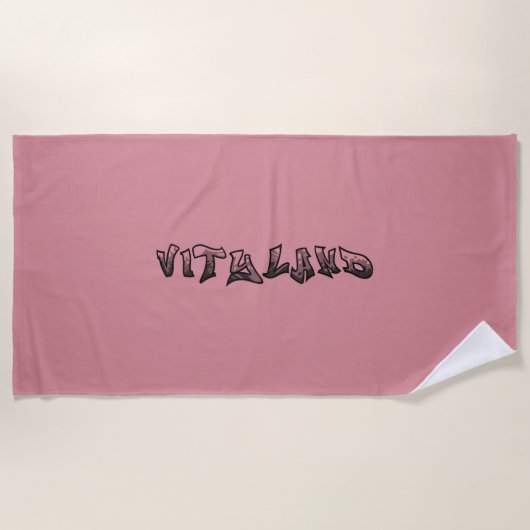 Serviette De Plage Beach Towel (Devant)