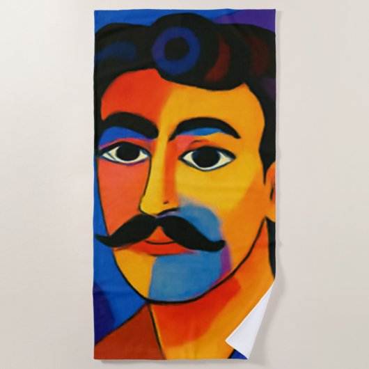 Serviette De Plage beach towel (Devant)