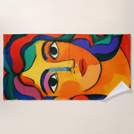 Serviette De Plage beach towel  (Devant)