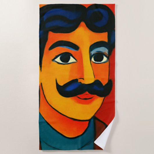 Serviette De Plage beach towel (Devant)