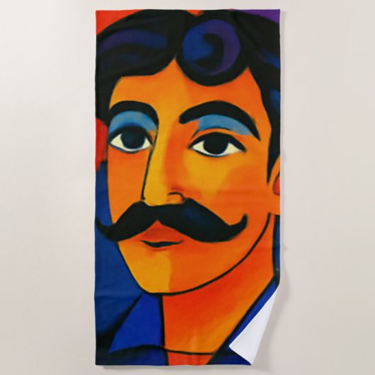 Serviette De Plage beach towel (Devant)