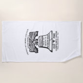 Serviette De Plage Beach Towel (Devant)