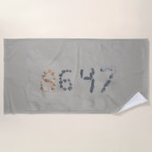 Serviette De Plage Beach Towel (Devant)