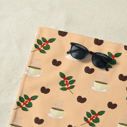 Serviette De Plage Beach Towel (En situation)