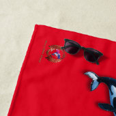 Serviette De Plage Beach Towel ALOHA ! 2 (En situation)