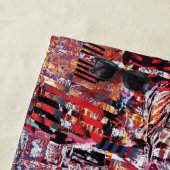 Serviette De Plage Beach Towel – Fragmented Pulse (En situation)