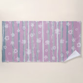 Serviette De Plage Beach Towel – Gingham Orchard (Devant)