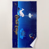 Serviette De Plage Beach Towel Heavenly Ballet "Reach For The Stars!" (Devant)