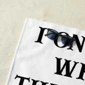 Serviette De Plage Beach Towel Husband Wife's Joke (En situation)