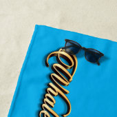 Serviette De Plage Beach Towel Prince of Whales (En situation)