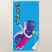 Serviette De Plage Beach Towel Prince of Whales (Devant)