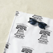 Serviette De Plage Beach Towel - Repeating Logo (En situation)