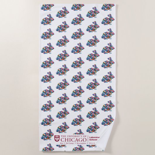 Serviette De Plage Beach Towel - Rita (Devant)