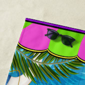 Serviette De Plage Beach Towers Pool Sourires 2 (En situation)