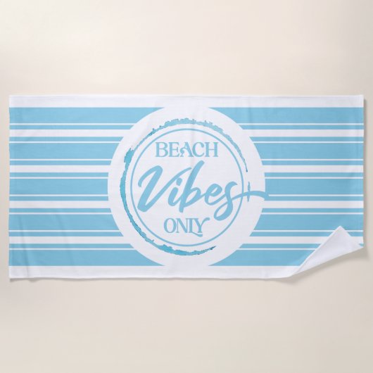 Serviette de plage Beach Vibes (Devant)